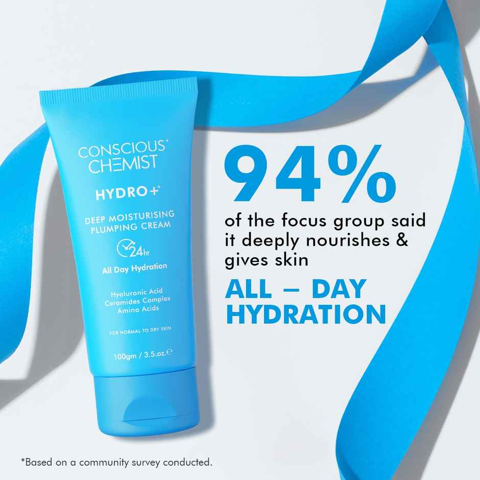 Conscious Chemist Hyaluronic Acid Lightweight Gel Moisturizer For Intense Hydration