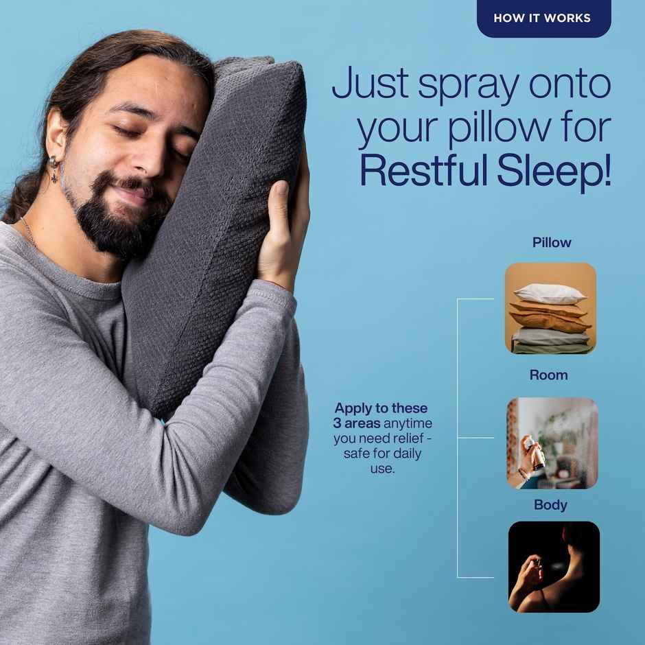 Puretive Deep Sleep Pillow Mist for effective deep sleep