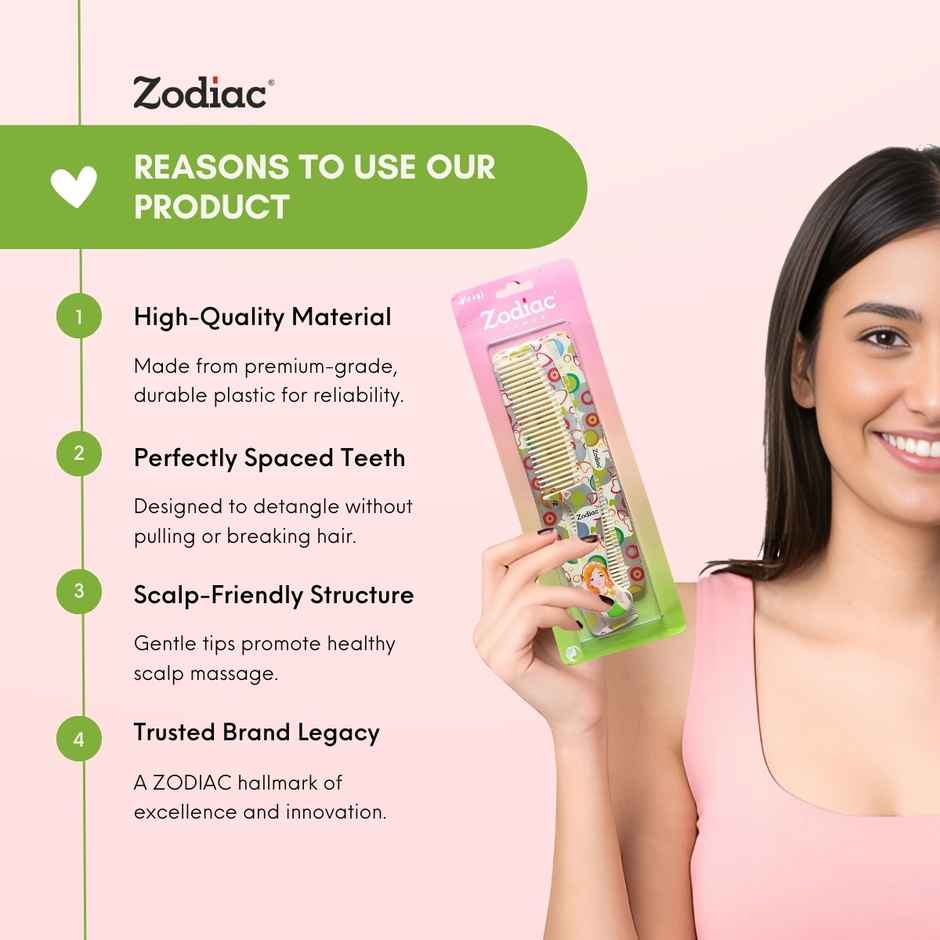 Zodiac 3P Designer Comb Pack | Green