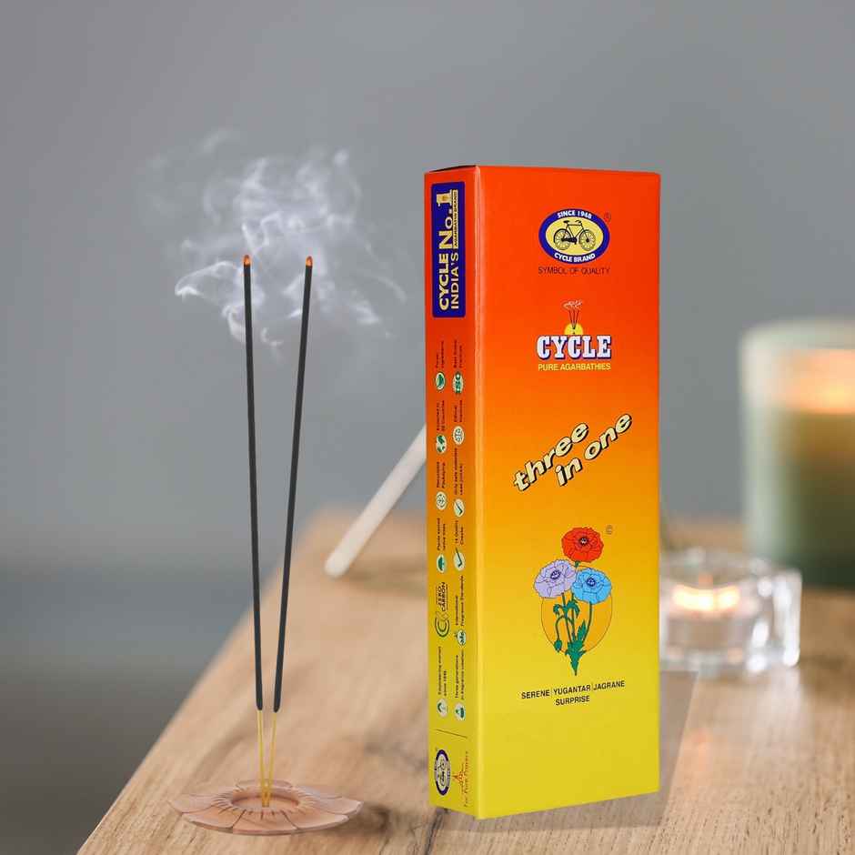 Cycle Three in One Agarbatti