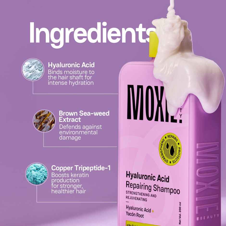 Moxie Beauty Damage Repair Shampoo