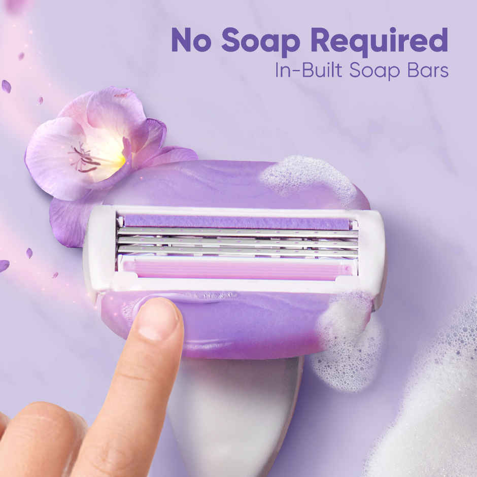 Gillette Venus Comfortglide Hair Removal Razor For Women With Avocado Oils & Freesia Scent