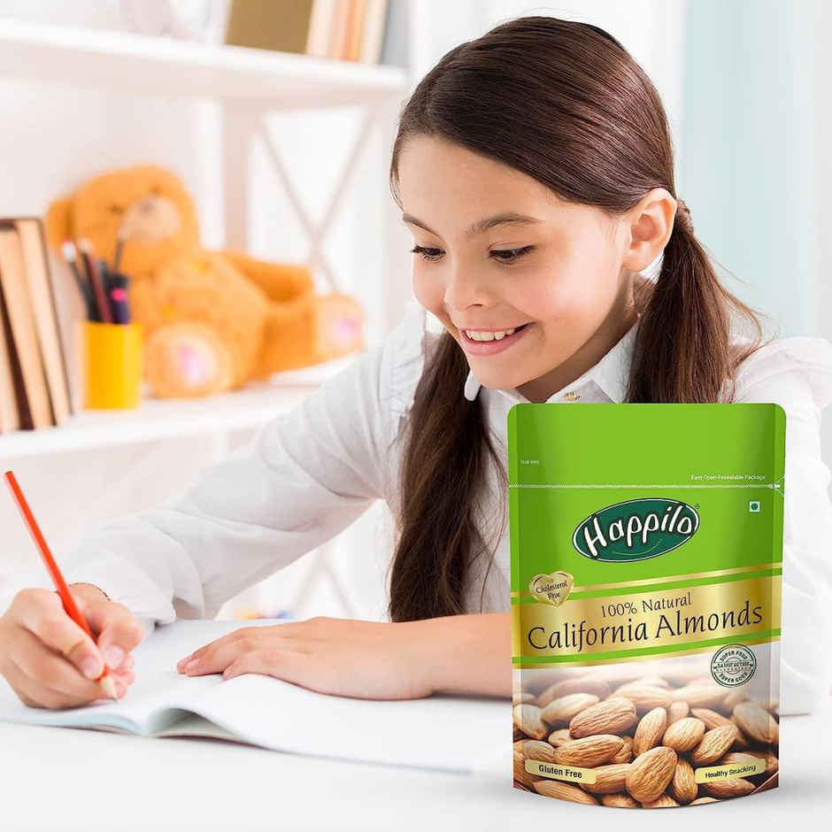 Happilo Premium California Almonds|Badam Giri|Dry Fruits