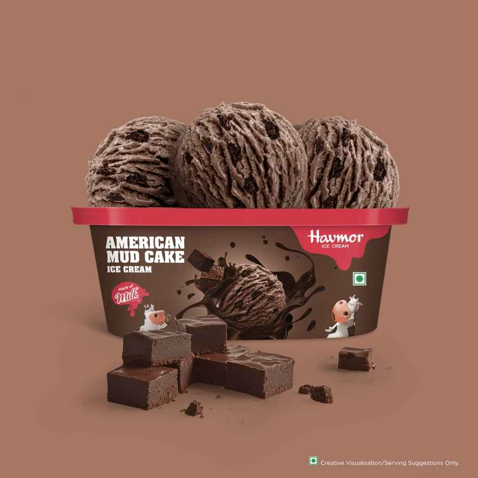 Havmor American Mud Cake Ice Cream Tub Combo