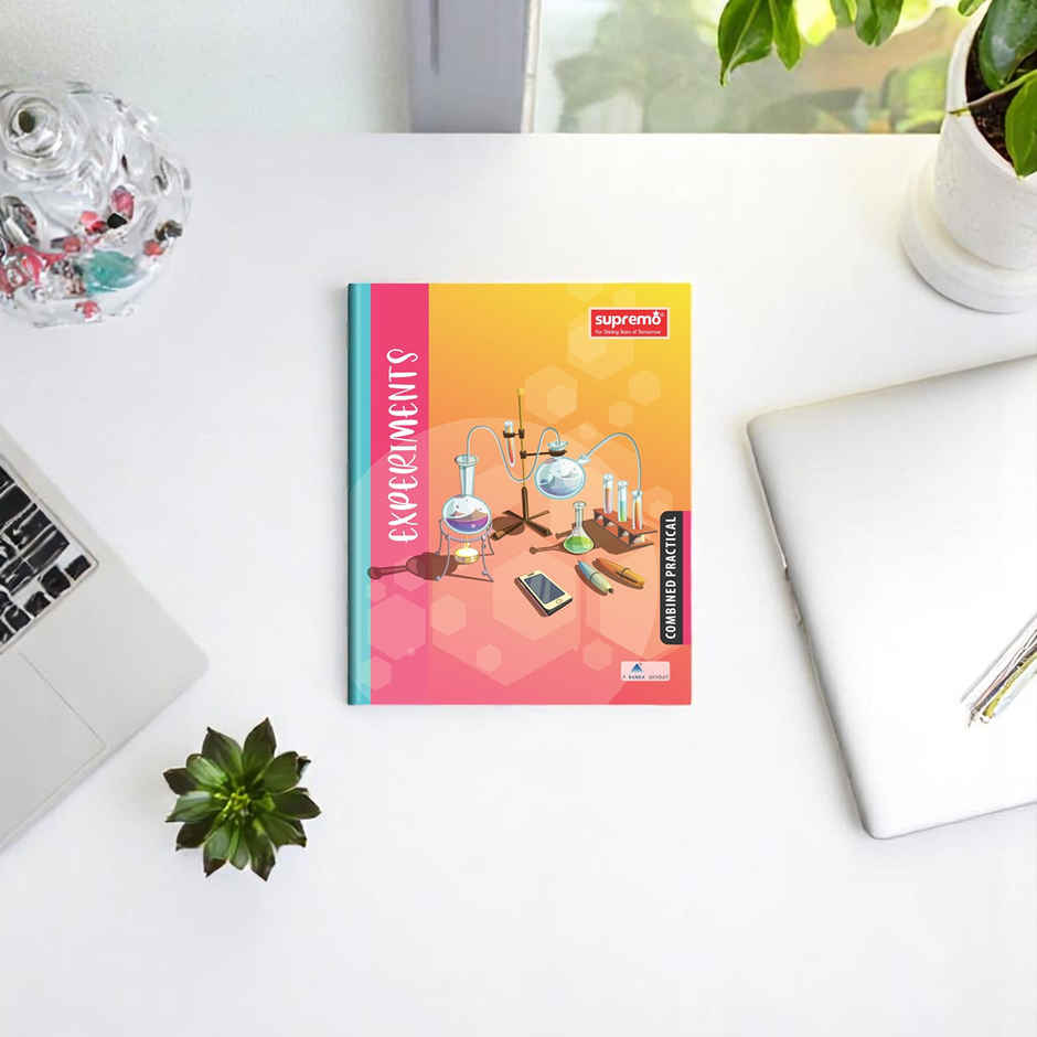 Ranka Supremo Practical Book Combined 265 X 215 Mm, Single Line/ Blank (Standard), 140 Pages