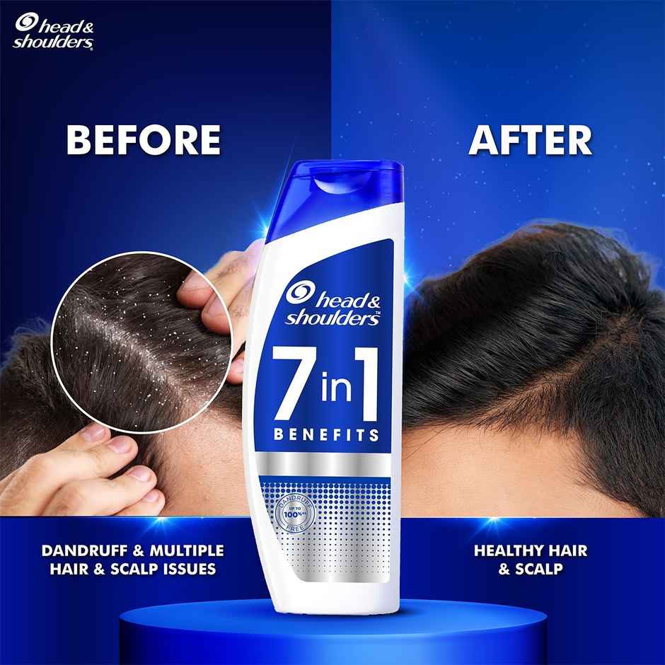 Head & Shoulders Anti-Dandruff Shampoo With 7 Benefits