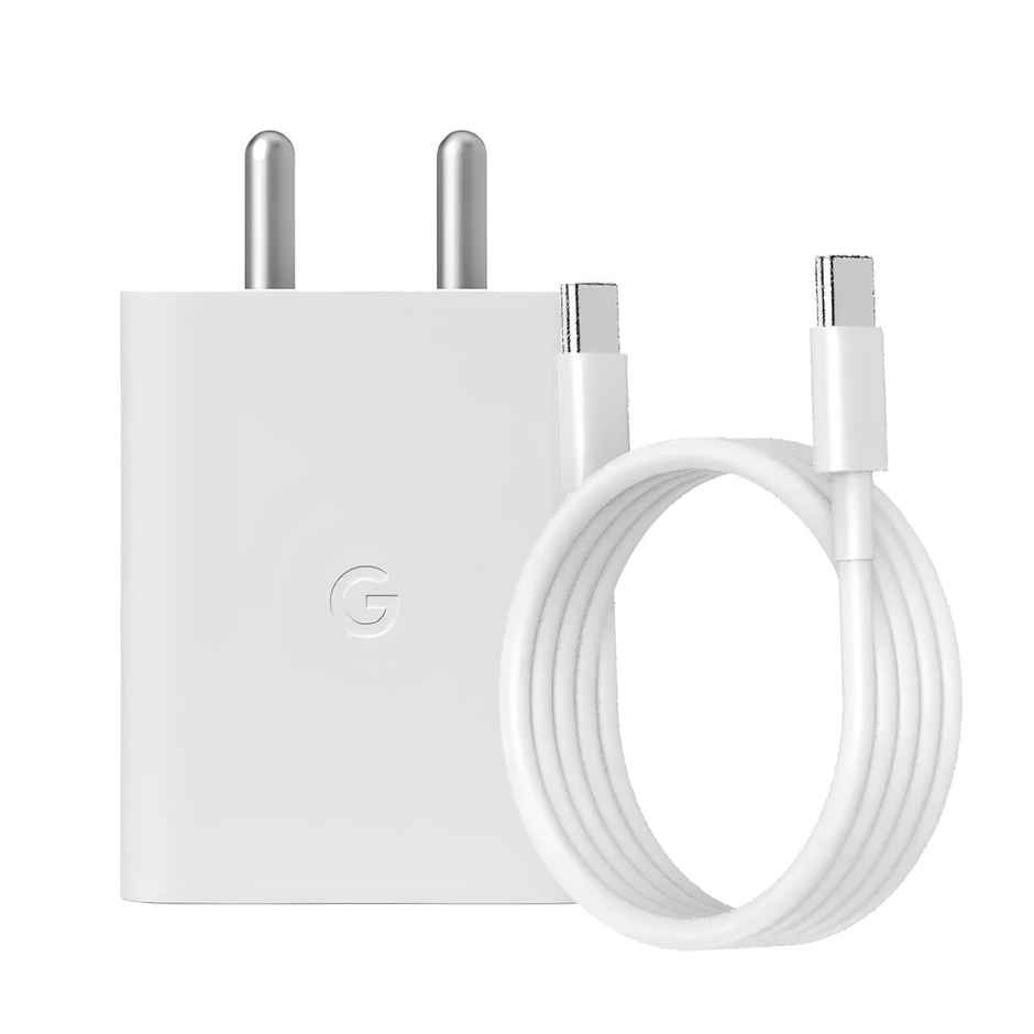 Ailkin 30W USB-C Fast Charger with Cable for Pixel 9| 8| 7| 6 Series & All USB-C Devices| White