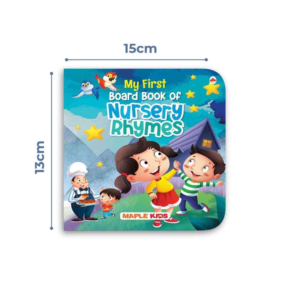 Nursery Rhymes For Kids - Board Book | Johnny Johnny | Hot Cross Buns | Age 0-2