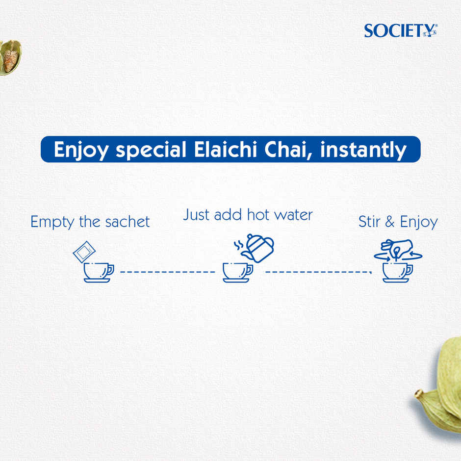 Society OMT Elaichi Instant Tea Premix Jar