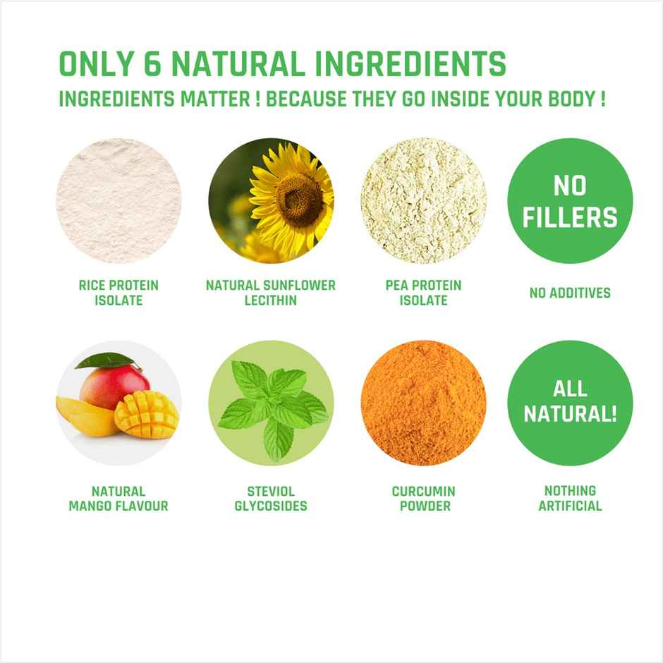 NATURALTEIN Vegan Protein Mango