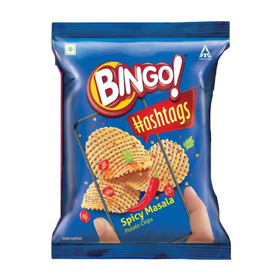 Bingo Hashtags Potato Chips - Spicy Masala Combo