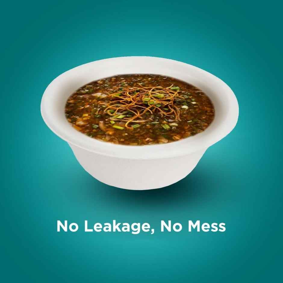 Bagasse Bowl | Round | 180 ml | 25 pcs | Naturepac