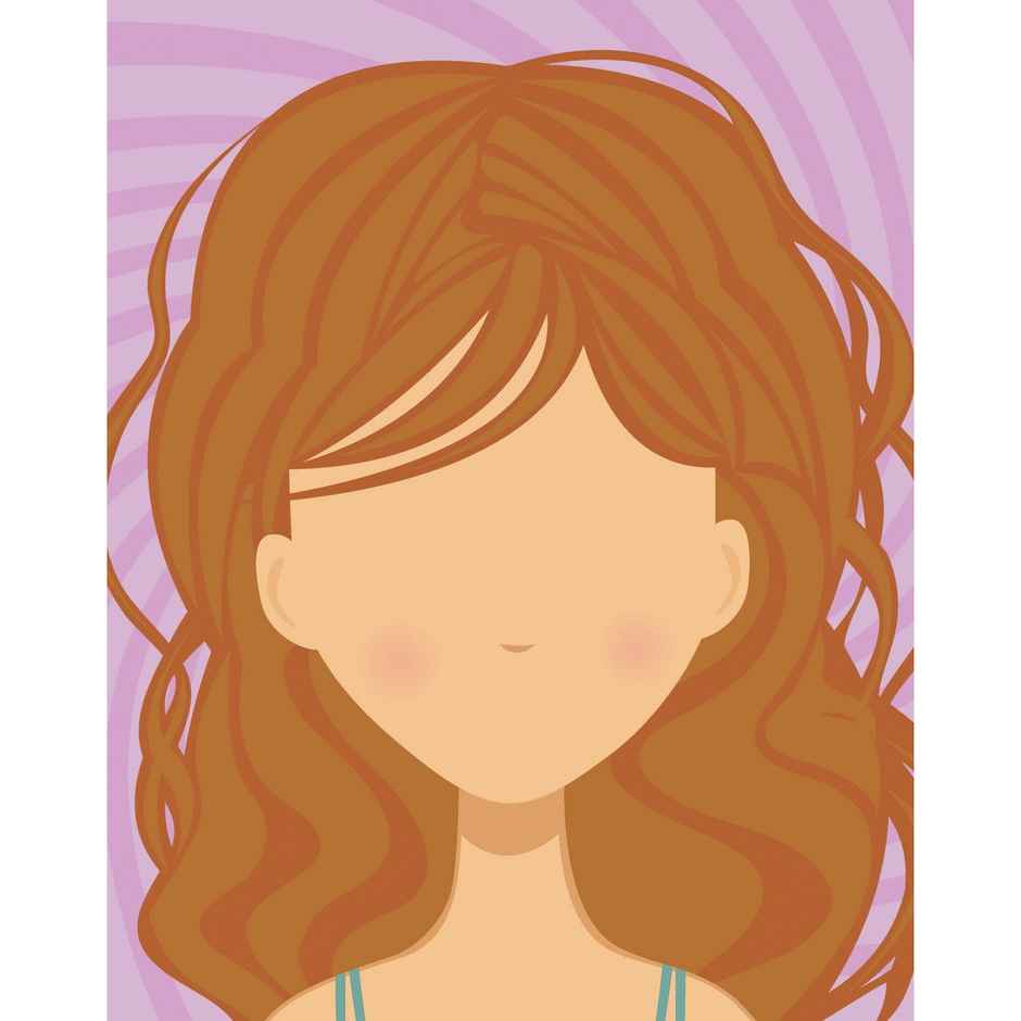 Lil Girl Create A Face- Sticker Activity Book For Kids|Blank Faces To Design With Colorful Stickers