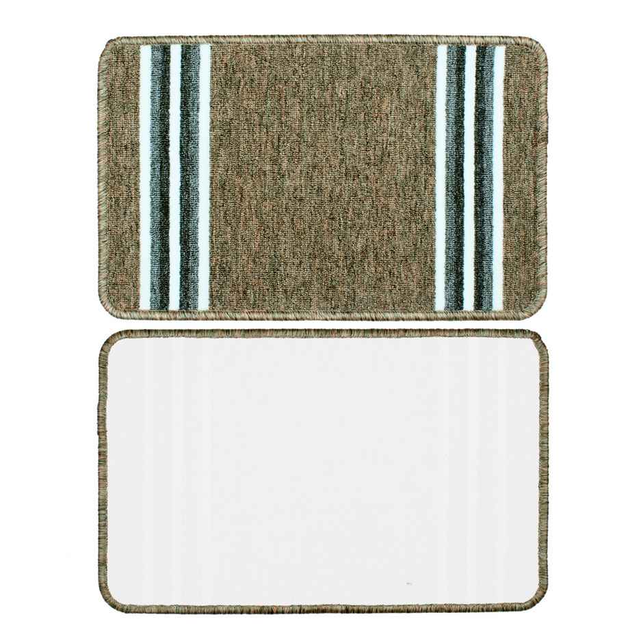 Bedspun Nylon Anti Slip Floor Mat - Brown