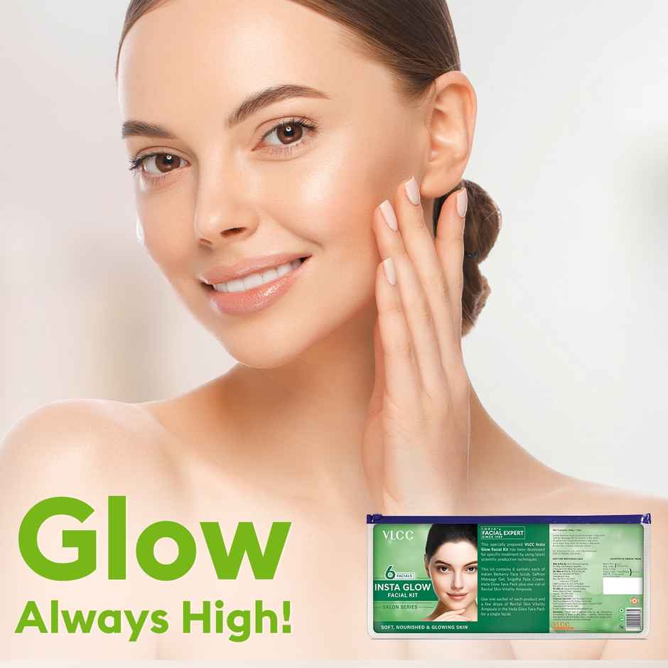 VLCC Salon Series Insta Glow Facial Kit ( 6 Facials )