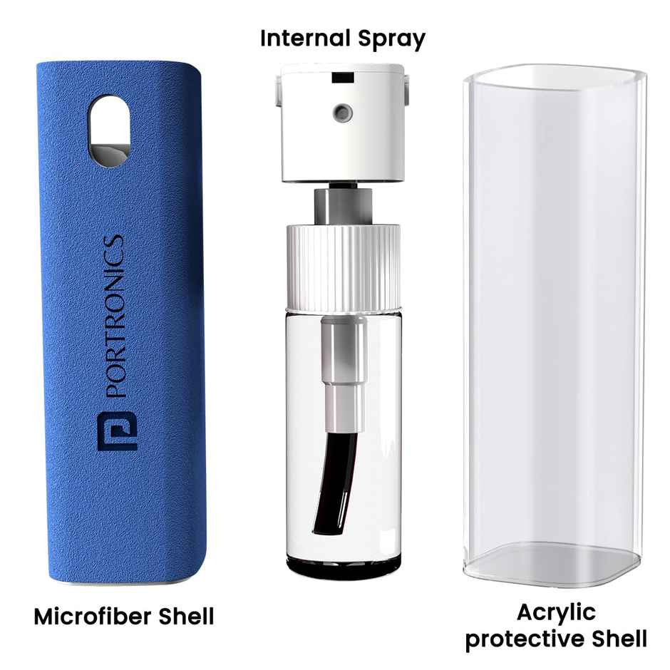 Portronics Swipe 2 Screen Cleaner & Duster | Gadget Cleaning Kit