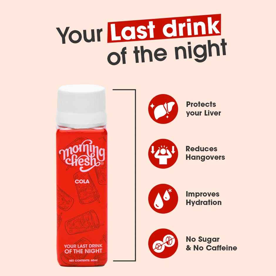 Morning Fresh Cola Anti Hangover Drink