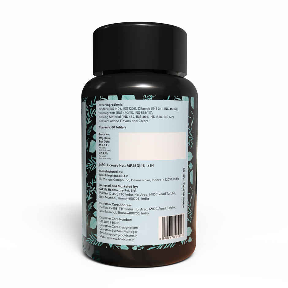 Bold Care Forever - Stamina Booster Supplements for Men - All Natural Ashwagandha & Shilajit