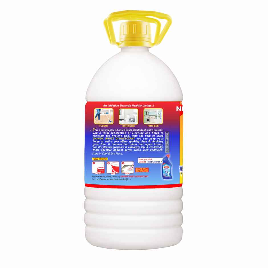 Gainda WHite Disinfectant Phenyle Floor Cleaner