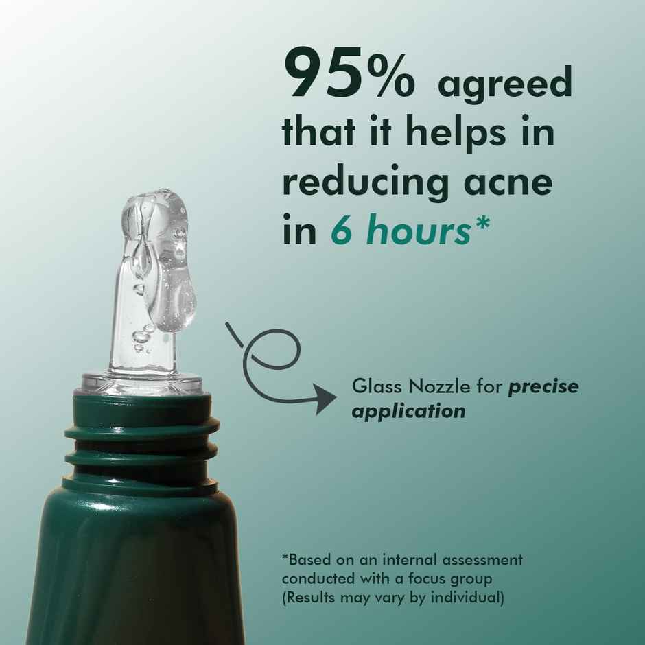 Conscious Chemist Rapid Relief Acne Spot Corrector Gel with Salicylic & Azelaic Acid for Clear Skin