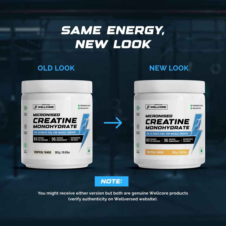Wellcore Micronised Tropical Tango Creatine Monohydrate | 83 servings
