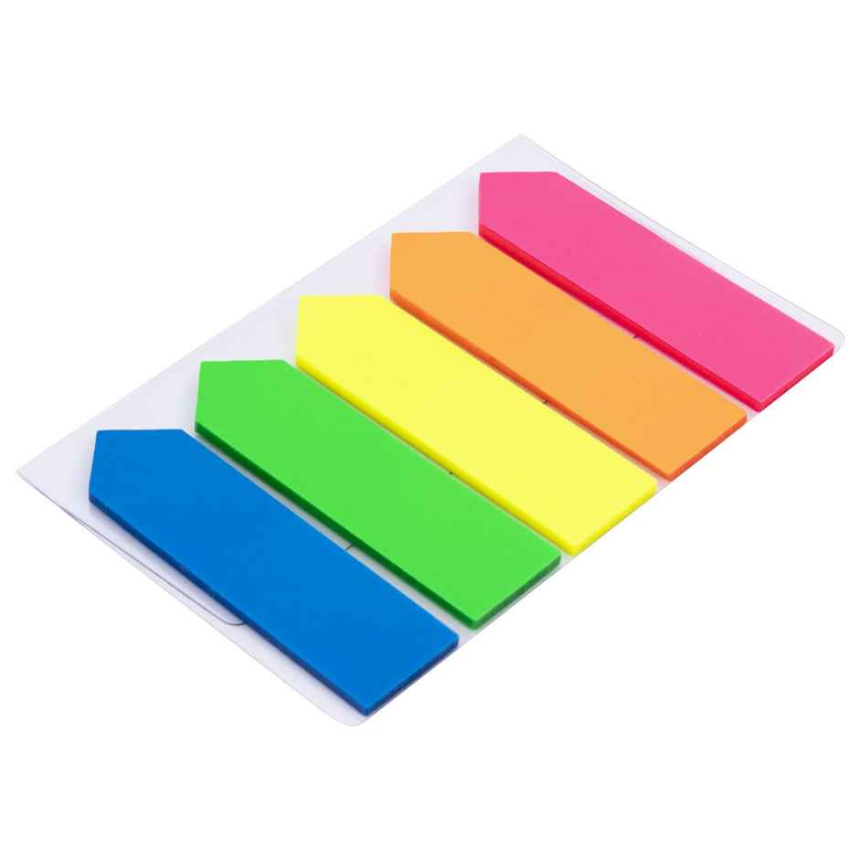 Saya Arrow-Shaped Pet Flags - 5 Colors (1.2x4.5 cm) - Sticky Index Tabs for Document Marking