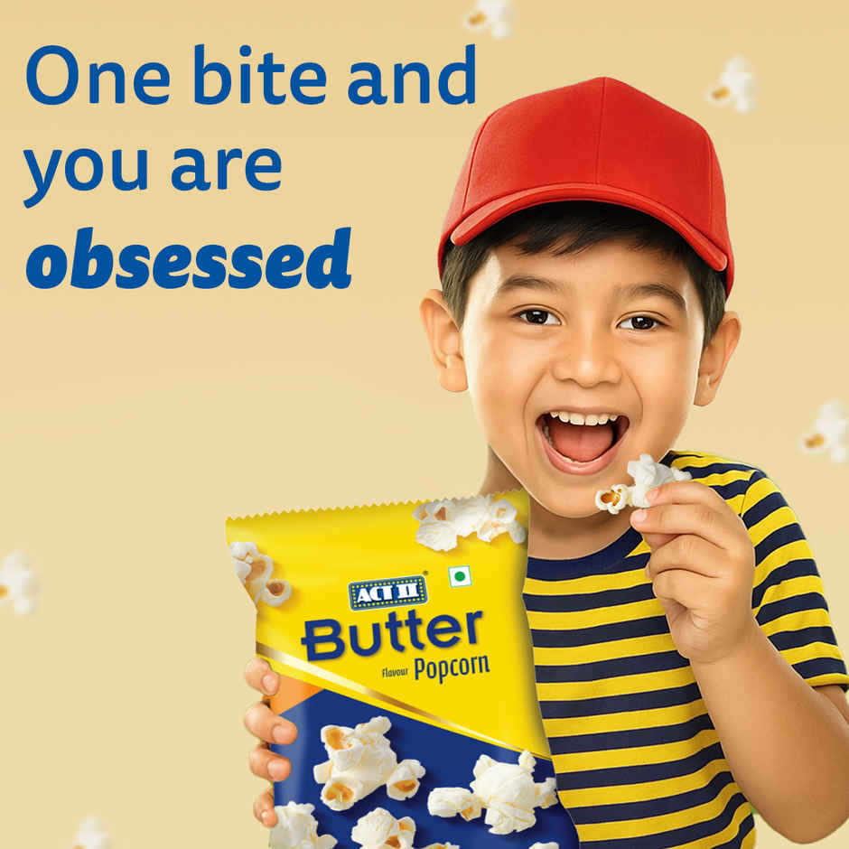 ACT II Ready To Eat Popcorn | Butter Flavour| On-the-go Snacks