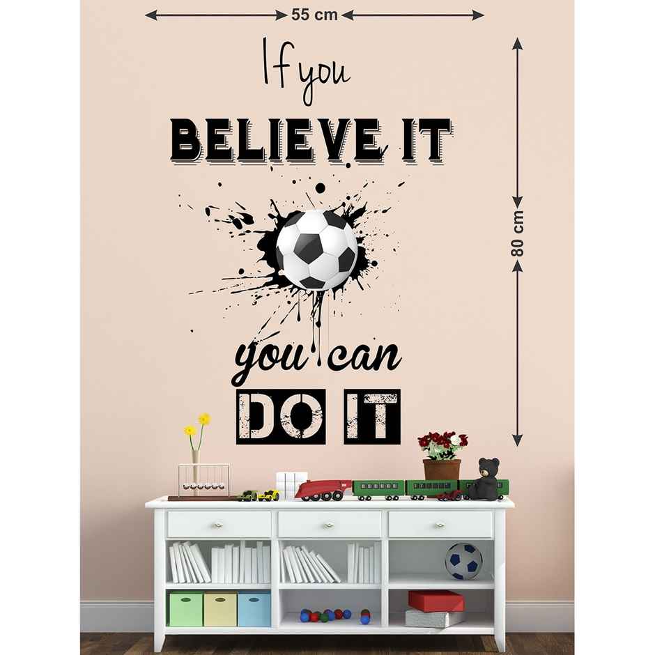 BAY6 If You Believe IT You Can Do Sticker