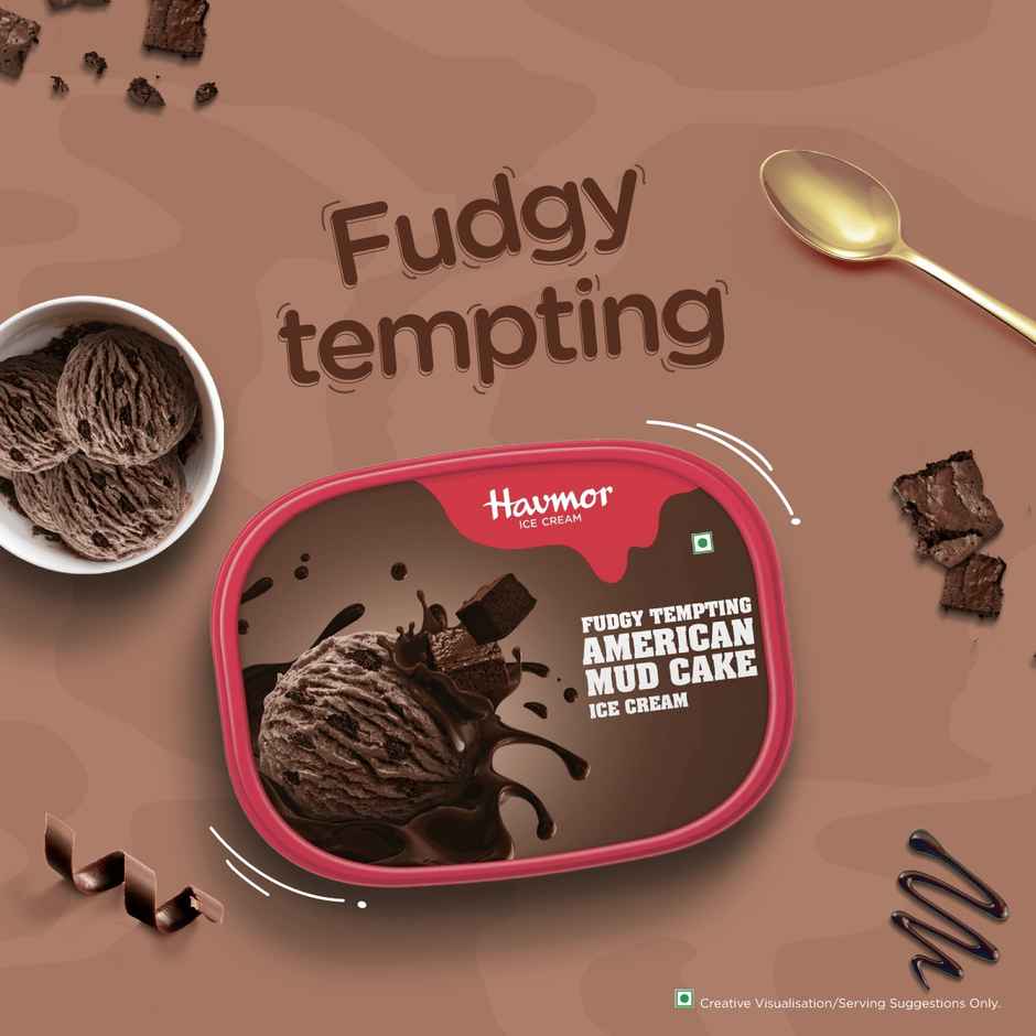 Havmor American Mud Cake Ice Cream Tub | Rich & Enjoyable