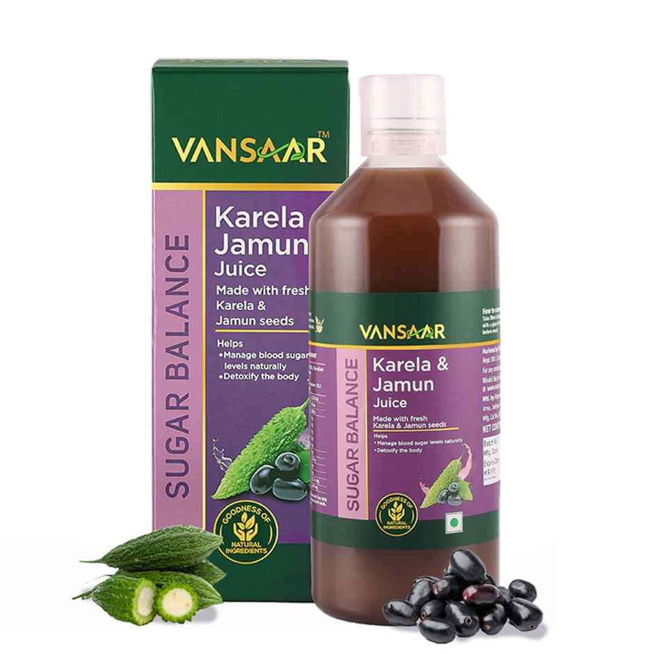Vansaar 45+ Karela Jamun Juice
