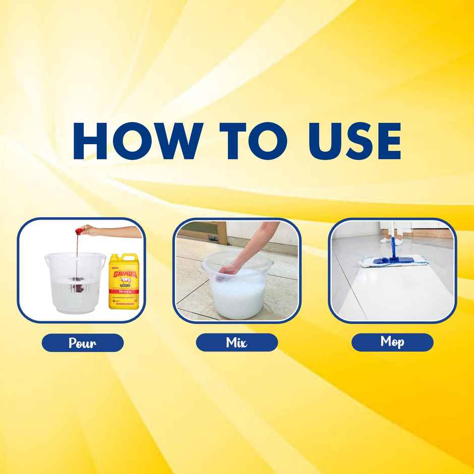 Gainda Black Disinfectant Phenyle Floor Cleaner