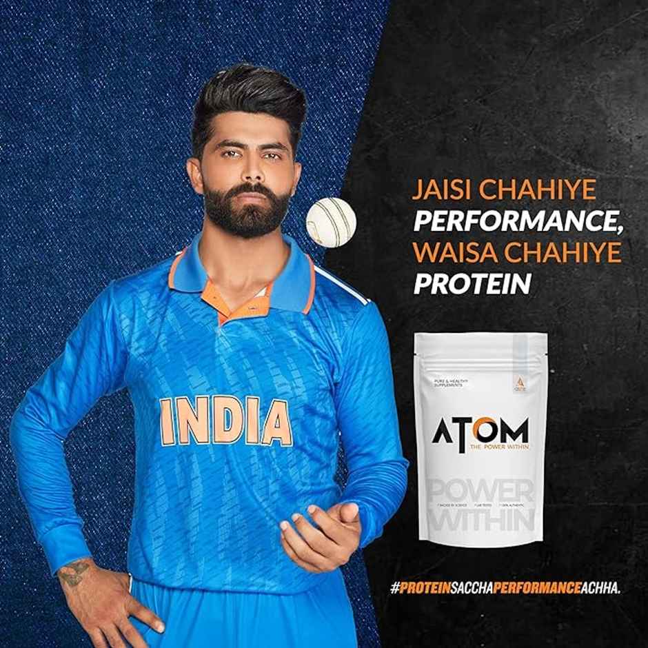 As-It-Is Atom Whey Protein With Digestive Enzymes - Double Rich Chocolate