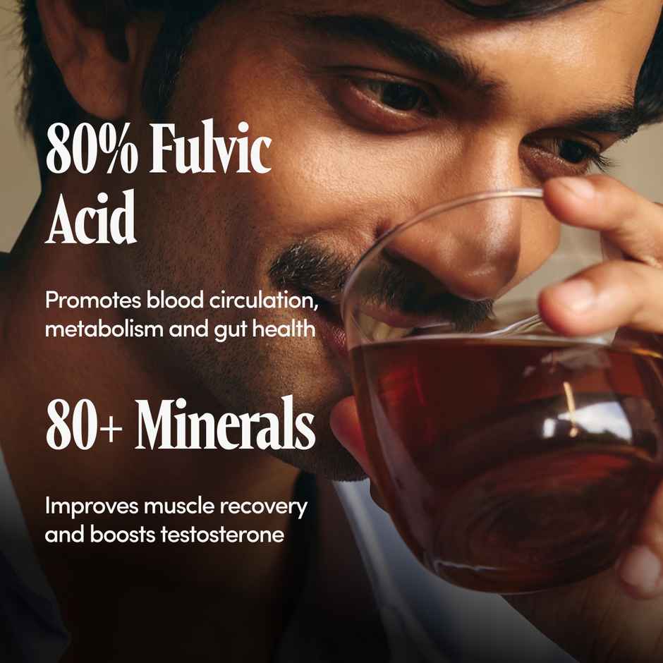 Bold Care Himalayan Shilajit Gold Resin | Pure | Natural | 80+ Minerals