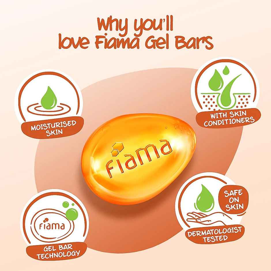 Fiama Gel Bar Peach & Avocado
