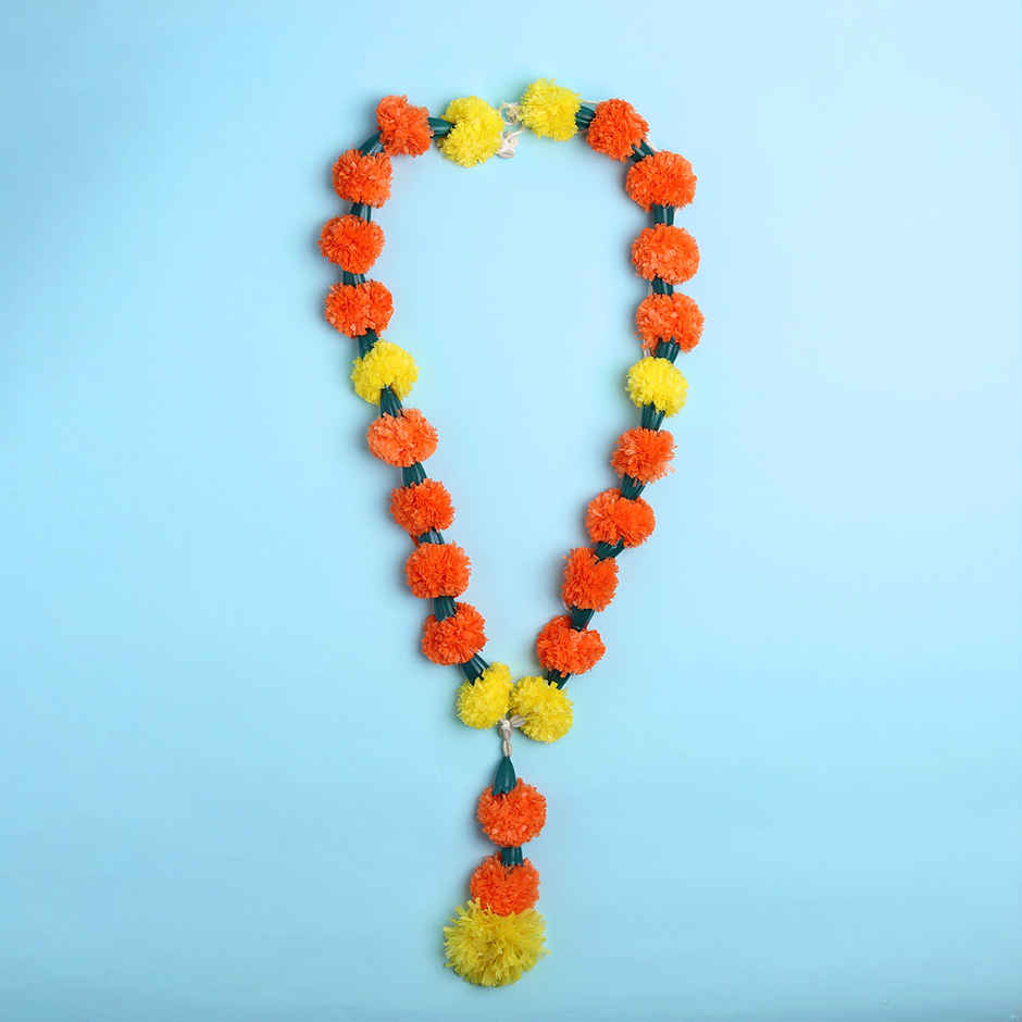 Haar Garland Medium Orange Yellow | Gullak