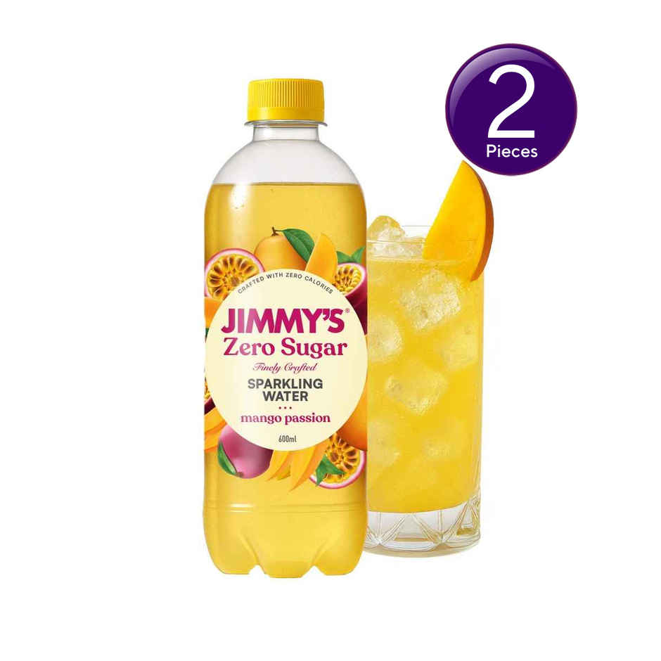 Jimmy's Zero Sugar Mango passion Sparkling Water Combo  