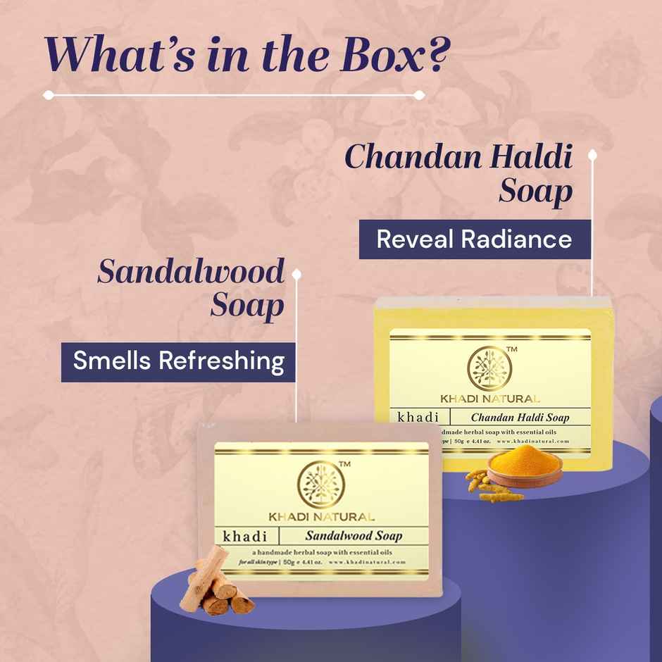 Khadi Natural Soap Kit