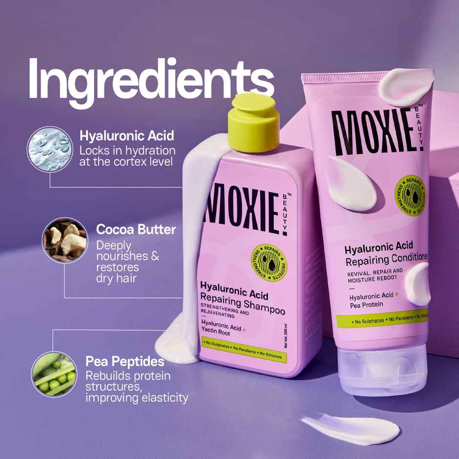 Moxie Beauty Damage Repair Set | Shampoo & Conditioner