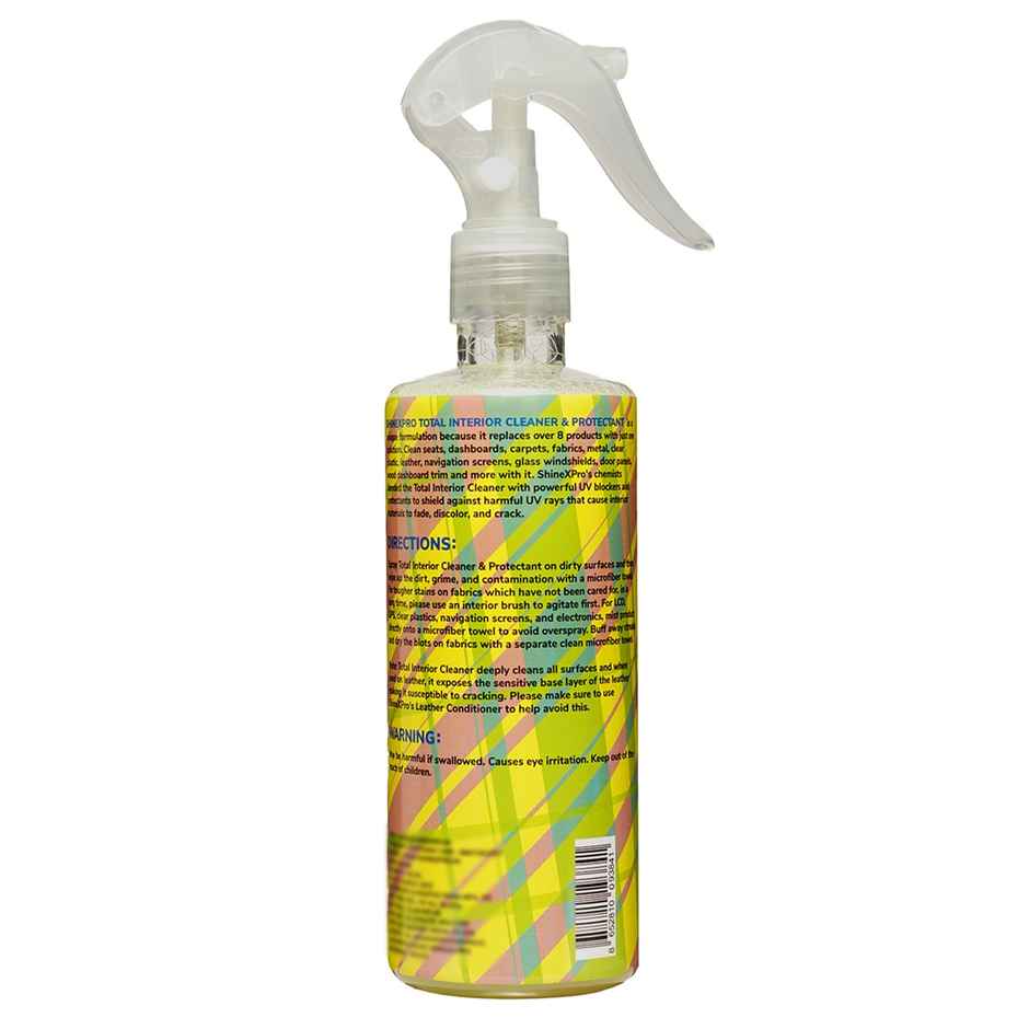 ShineXPro Car Interior Cleaner & Protectant | Safe For All Surfaces | Prevent Fading | Citrus Scent