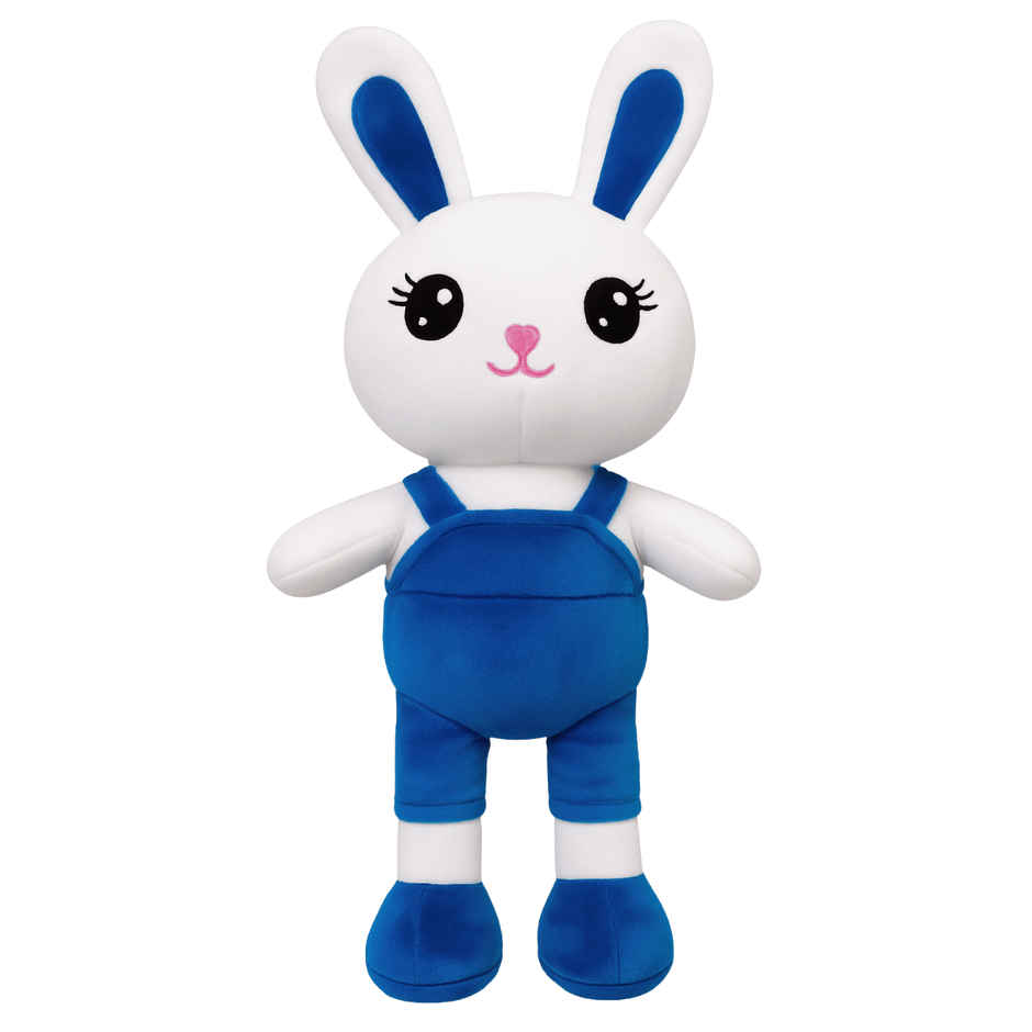 Toytales Cute Blue Bunny Soft Toy Rabbit Plushie Stuffed Toys For Kids Baby Boys Girls Animal Toy