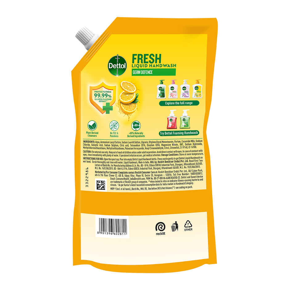 Dettol Fresh Liquid Hand Wash