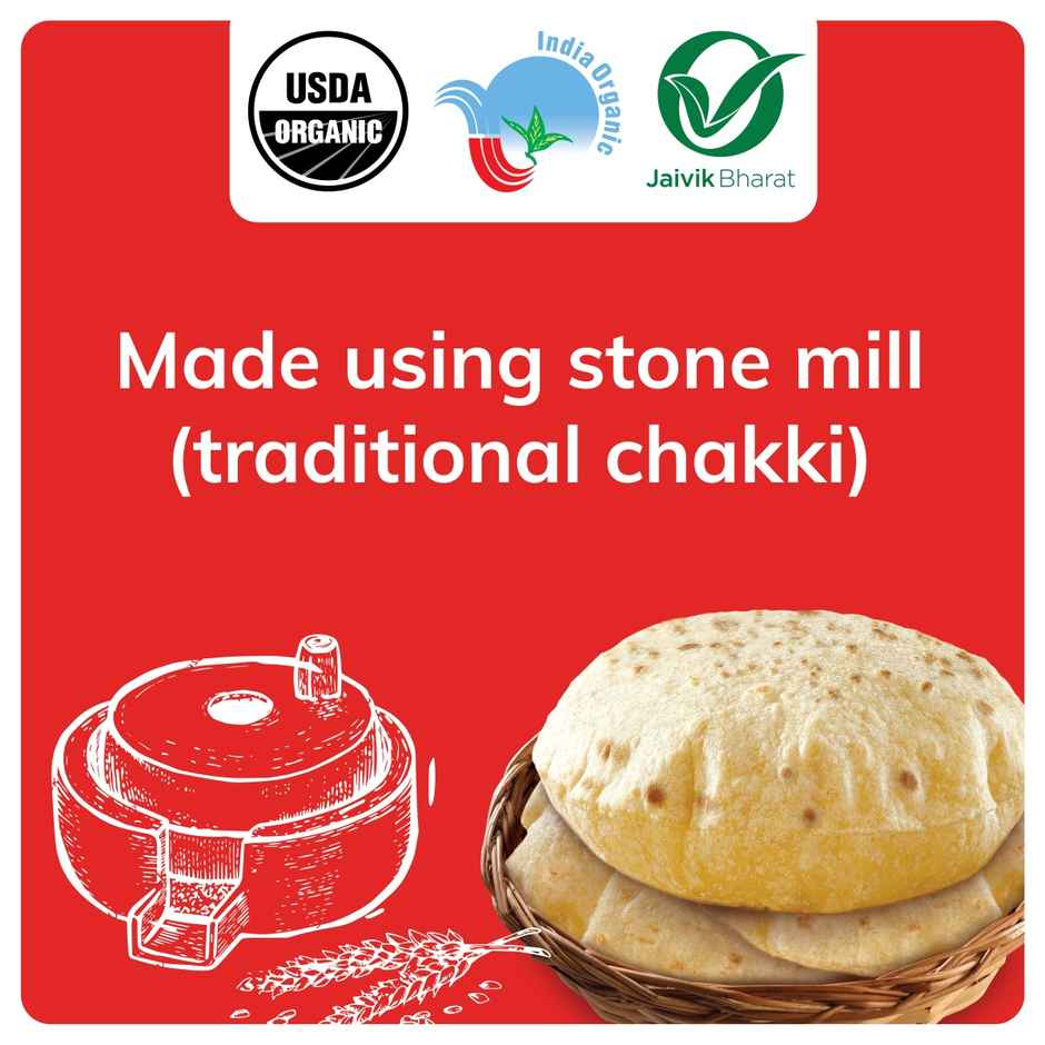 24 Mantra Organic Whole Wheat Atta