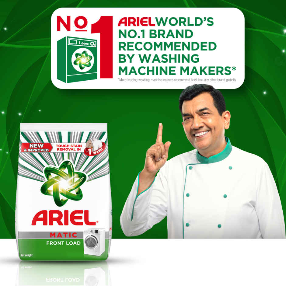 Ariel Matic Detergent Powder Front Load Liquid free|Washing Machine