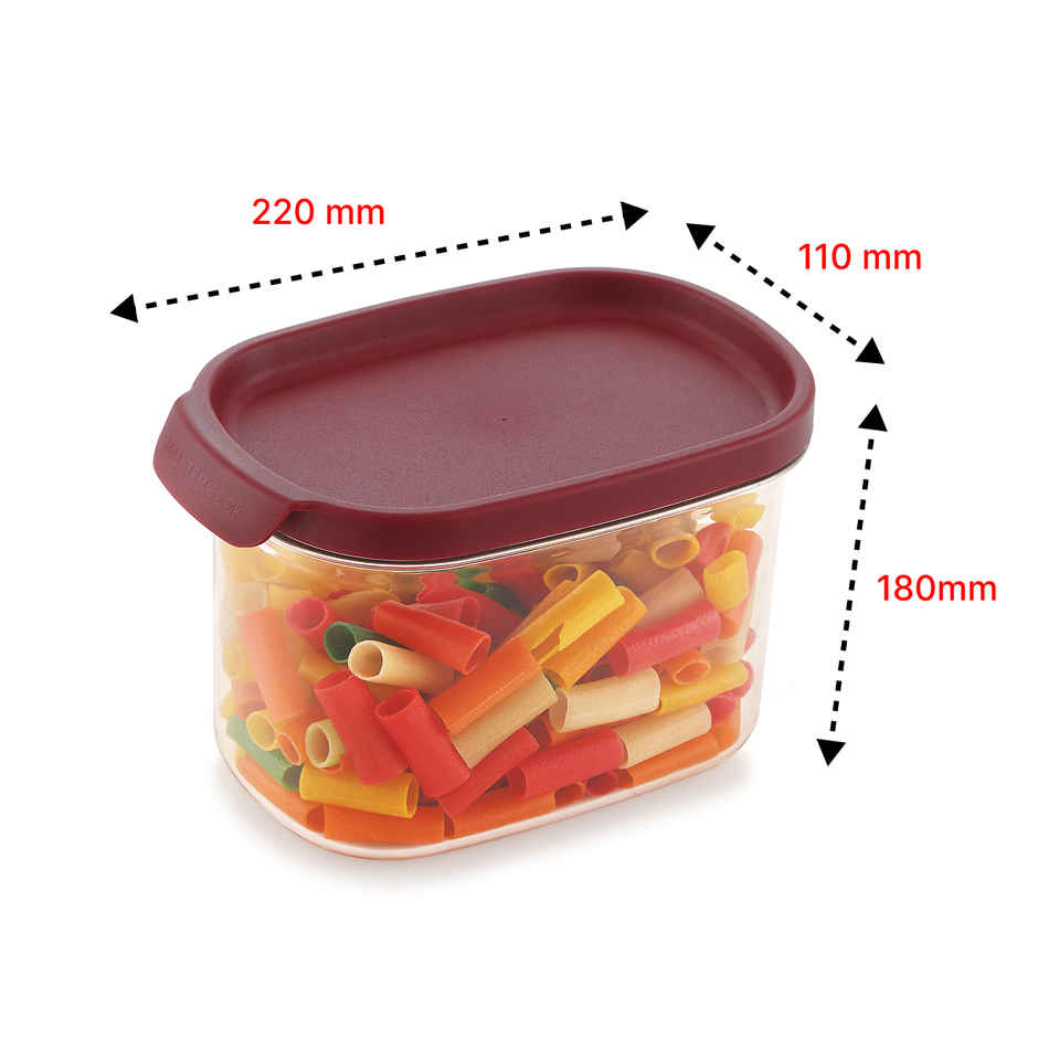 Mastercook Pp 822 Pet Moscow Rectangle Containers 1200 ml