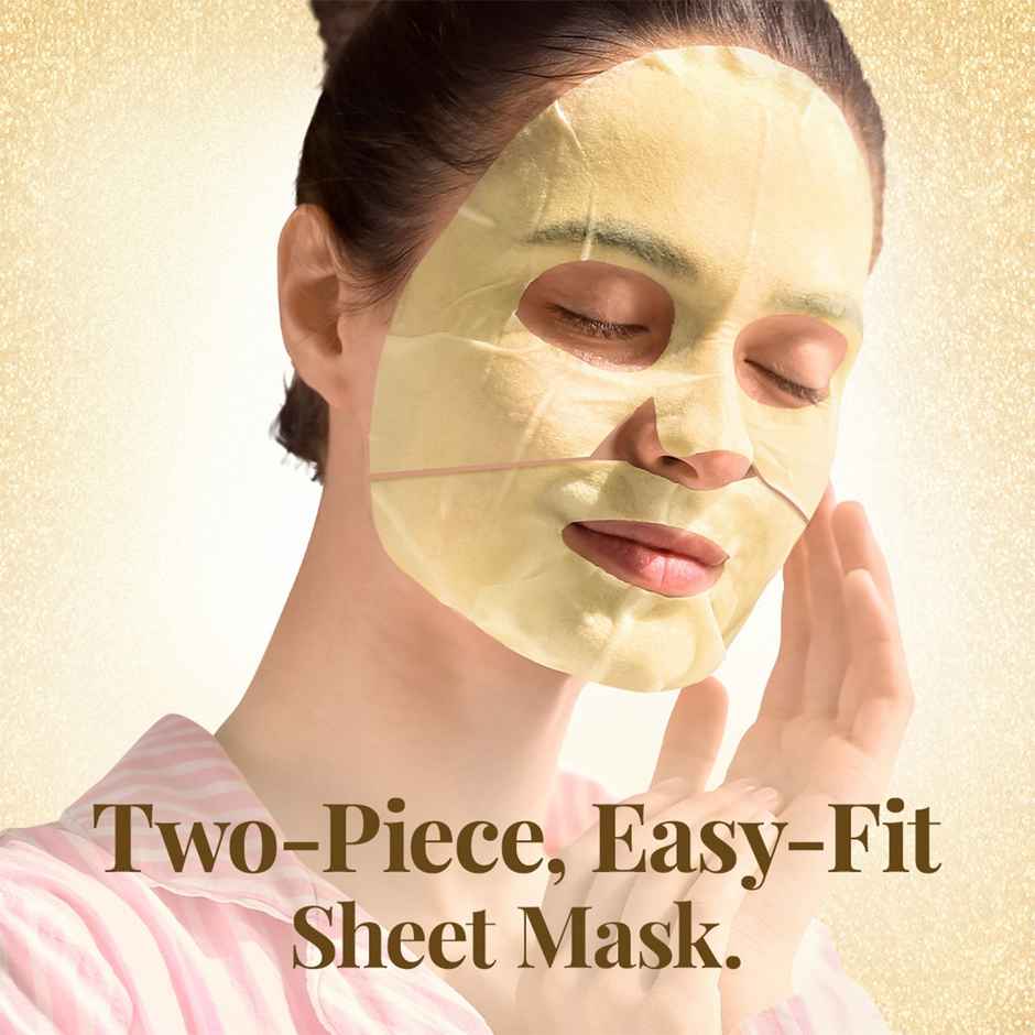 Everyuth Naturals Golden Glow 24K Gold Sheet Mask