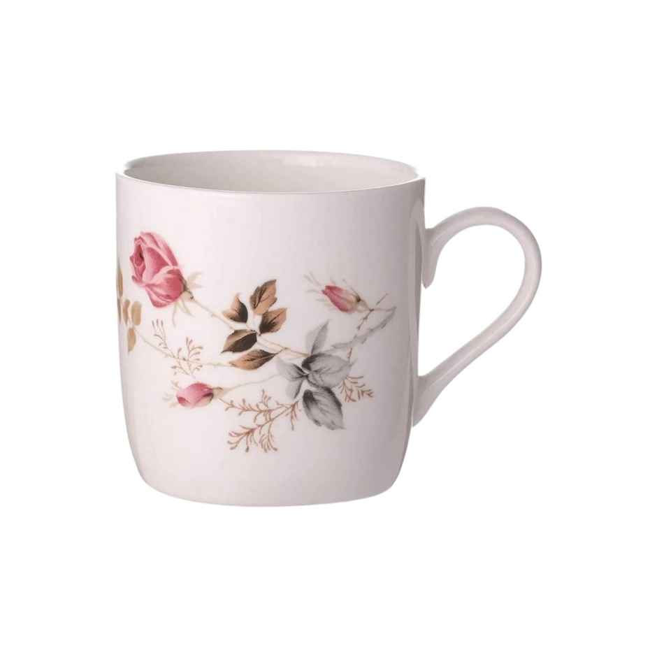 Clay Craft Fine Ceramic Asian 082 Tea/Coffee Cup Set Of 6 - 185 ml each