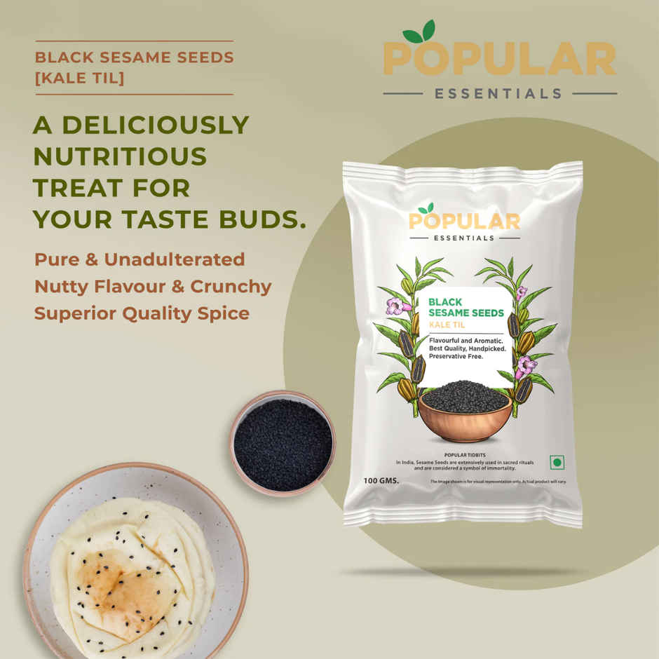 Popular Essentials Black Til