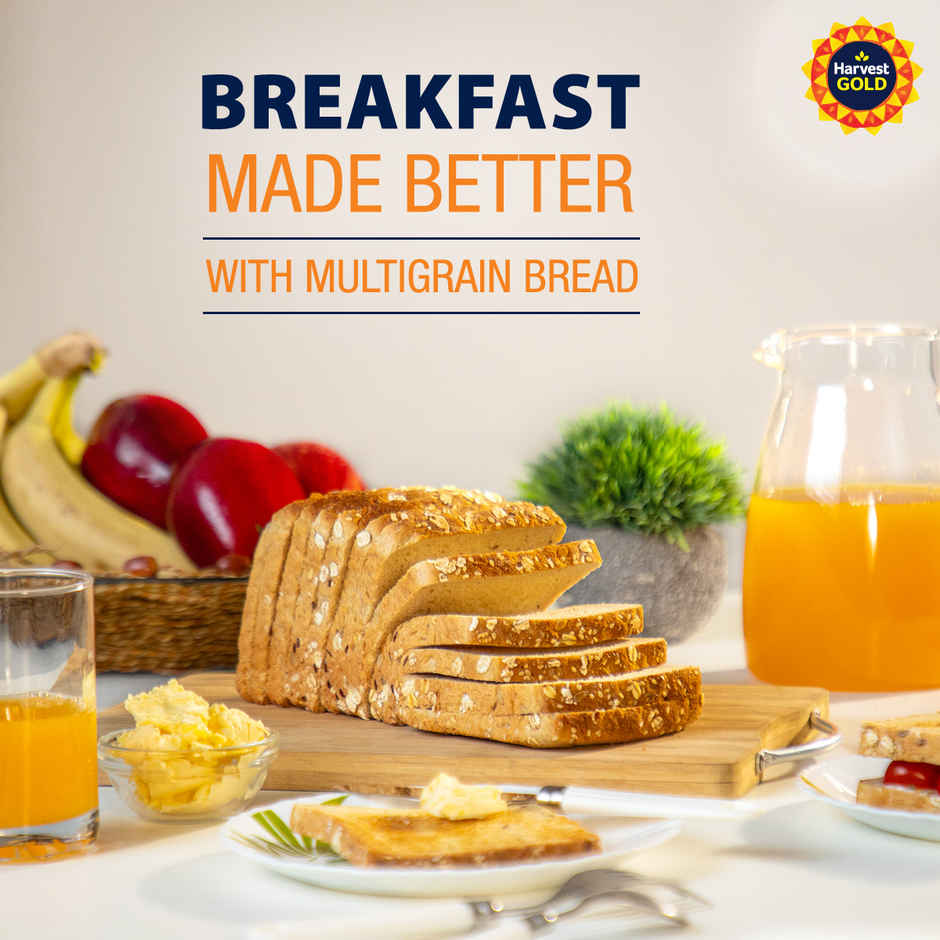 Harvest Gold - Multigrain Bread- 13 Grains & Seeds (Zero Maida) Combo