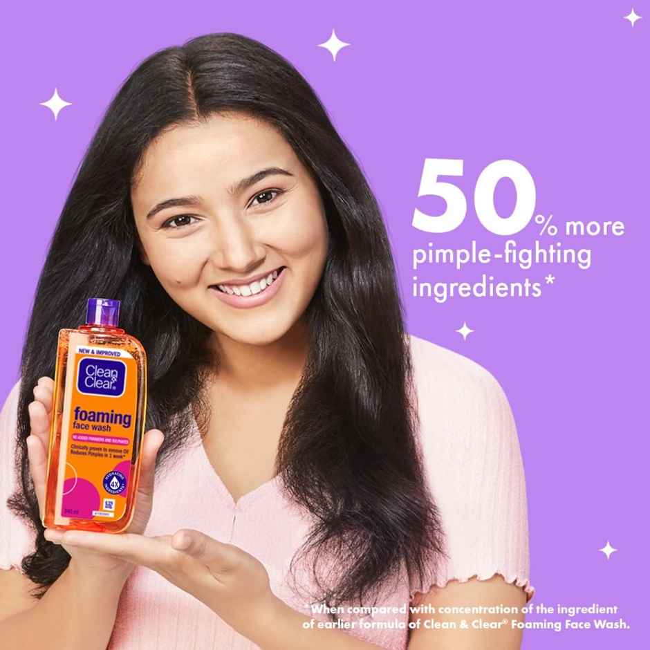 Clean & Clear Foaming Facewash