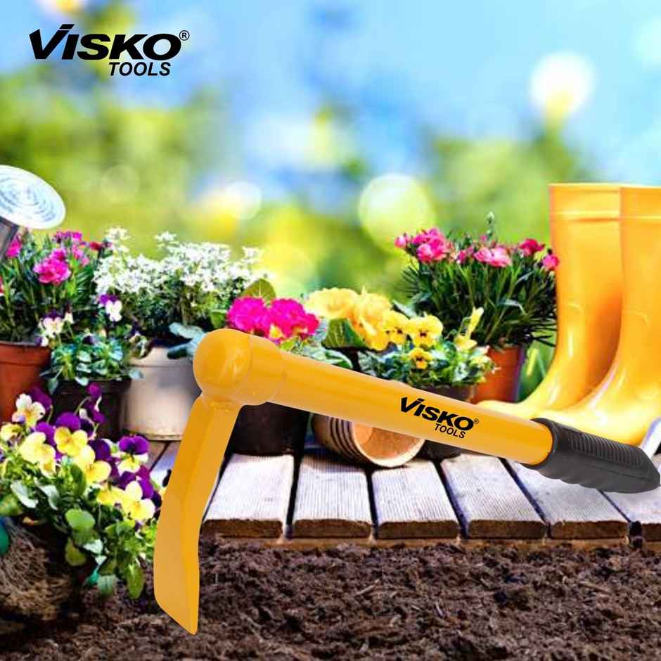 Visko 637 Heavy Duty Gardening Tool | Garden Kudali Chisel Garden Pick